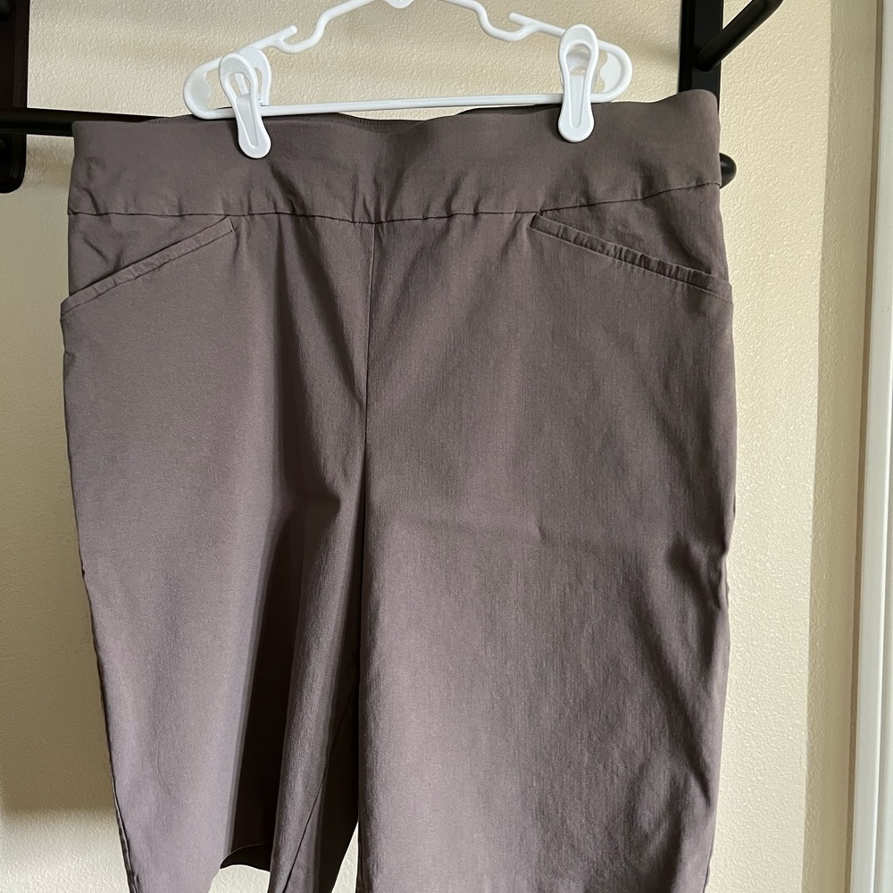 Chico's Taupe Perfect Stretch Shorts